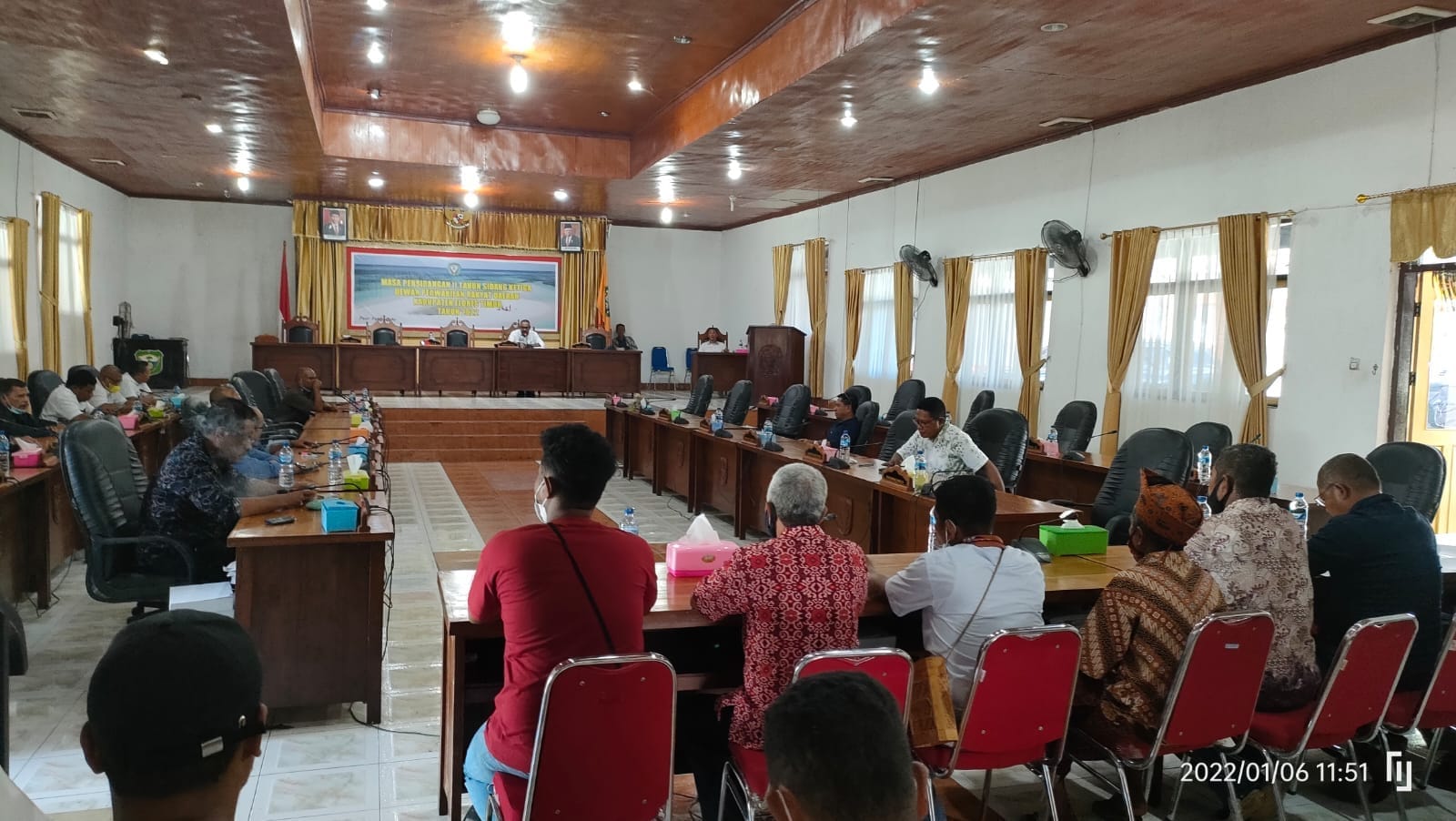 Ben Baon, Fidelis Tukan, Gekeng Derang, Talud Penahan Longsor Kali Belo