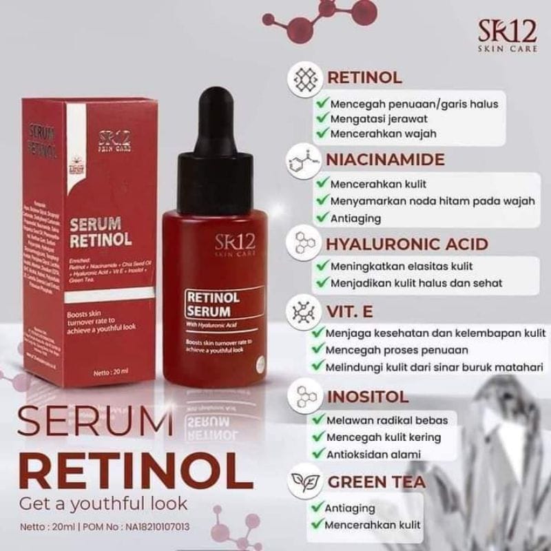 Retinol, skincare, umur