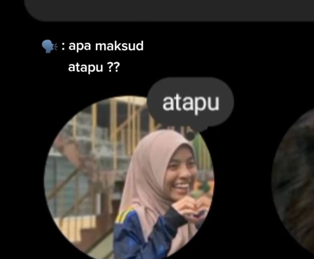 3584799852 Atapu, bahasa gaul, TikTok