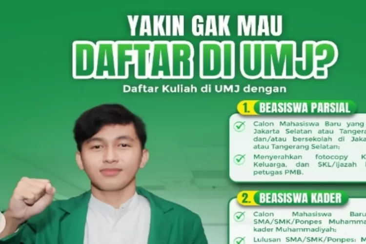 Beasiswa, Pendidikan, UMJ