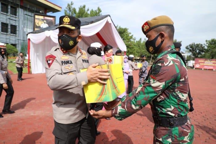 Bhayangkara cdr vektor Bansos hari bhayangkara