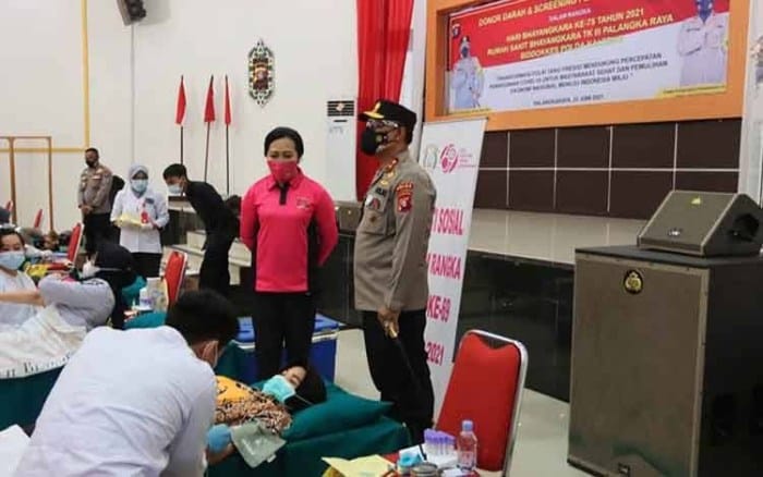 Bansos dalam rangka hut bhayangkara