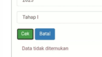 Kjp data tidak ditemukan