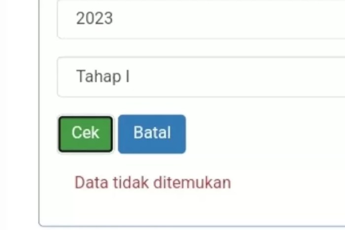 Kjp data tidak ditemukan