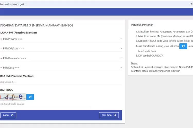 bansos, BPNT, Kemensos, KPM, PKH