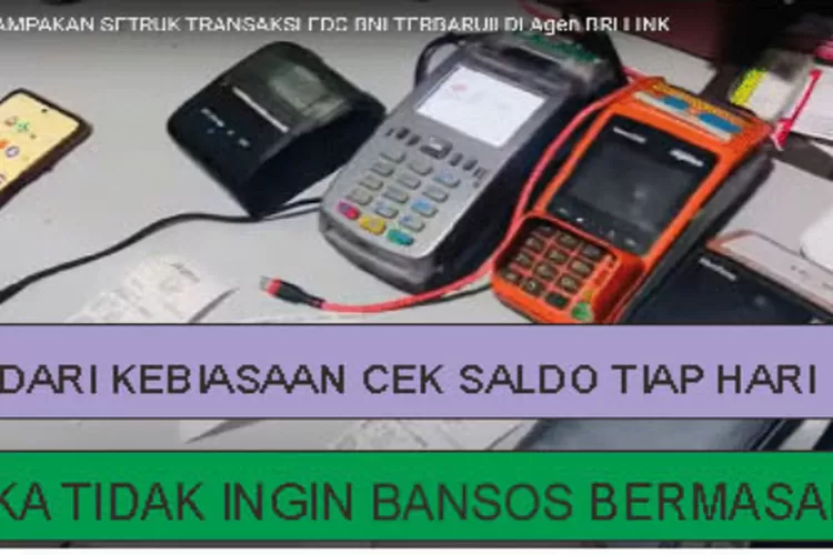 aplikasi perbankan KKS, cara cek saldo bansos, Cek saldo KKS aman, kebiasaan cek KKS