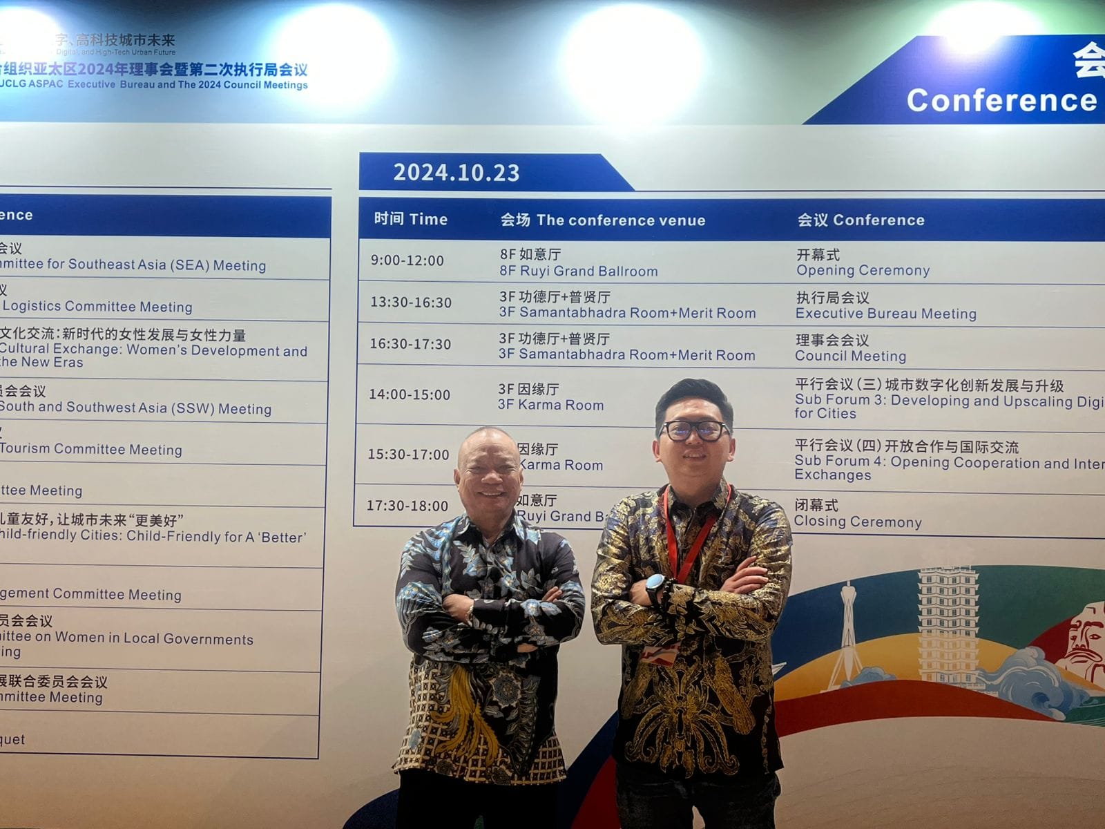 AM Putut Prabantoro, Civilization and Peace For Our Common Home, Taprof Bidang Ideologi Lemhannas RI, UCLG ASPAC, Zhengzhou China