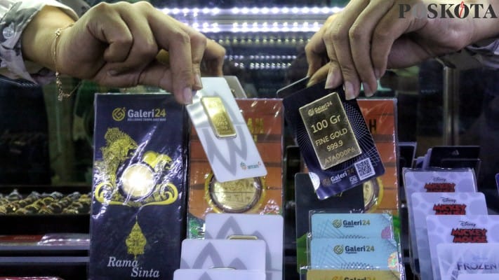 Harga emas, Antam terbaru, daftar harga, pajak NPWP, buyback emas, investasi emas, emas Antam 2024.