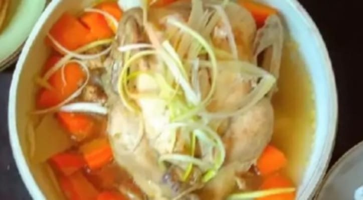 Samgyetang resep, sup ayam Korea, bahan sereh jahe, sup hangat sehat, masakan Korea mudah, resep ayam Korea, cara buat Samgyetang, sup ayam korea, kimchi dan nasi, sup hangat sehat, resep ayam, sup ayam enak