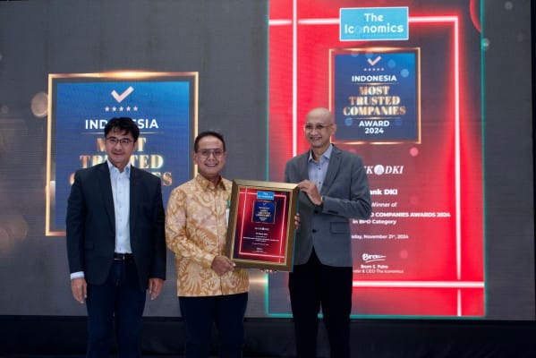 Romy Wijayanto, penghargaan CFO, Bank DKI, Most Popular CFO, The Iconomics, Indonesia CFO Award, penghargaan 2024, Best CFO, CFO terbaik