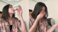 Iris Wullur, air zamzam, TikTok, kritik netizen, video viral, ekspresi Iris, rasa air zamzam, kontroversi selebriti, komentar negatif, influencer respon