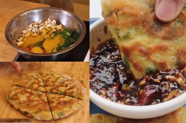 martabak telur, resep martabak telur, martabak telur enak, cara membuat martabak, martabak telur praktis, martabak telur gurih, martabak telur pedas, sambal kecap, martabak telur krispi, martabak telur mudah, masakan rumahan, camilan enak, Devina Hermawan, resep simpel, martabak telur lezat, martabak kulit lumpia, resep camilan, martabak isi sayur, masakan keluarga