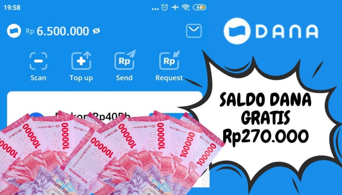 DANA Kaget, saldo DANA gratis, dompet elektronik, klaim saldo, link DANA Kaget, saldo gratis, DANA app, uang jajan tambahan, saldo cair, aplikasi DANA, saldo langsung cair, kuota terbatas, klik link DANA, saldo DANA 2024, link aktif, saldo gratis DANA, cara klaim saldo, aplikasi dompet, uang gratis, saldo Rp270.000, klaim DANA gratis.