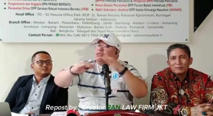 Razman Arif, pencemaran nama baik, Hotman Paris, Kejaksaan Negeri Jakarta Utara, kasus hukum, sidik jari, tes kesehatan, Bareskrim Polri, proses konferensi, laporan polisi.