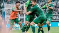 Persebaya menang, Persebaya vs Persija, Liga 1 2024, Mohammed Rashid gol, kemenangan Persebaya, Flavio Silva