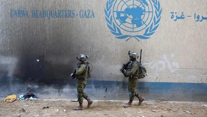 UNRWA Israel, Tepi Barat, kantor UNRWA, tentara Israel, konflik Palestina, larangan UNRWA, undang-undang Israel, Philippe Lazzarini, kantor rusak, militer Israel, bantuan PBB, serangan Hamas, Gaza Palestina, Netanyahu UNRWA