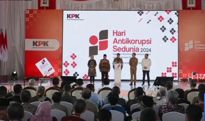 KPK, pemberantasan korupsi, Nawawi Pomolango, Hakordia 2024, aset recovery, lelang kendaraan sitaan, PNBP, kasus korupsi, Indonesia maju, tema antikorupsi