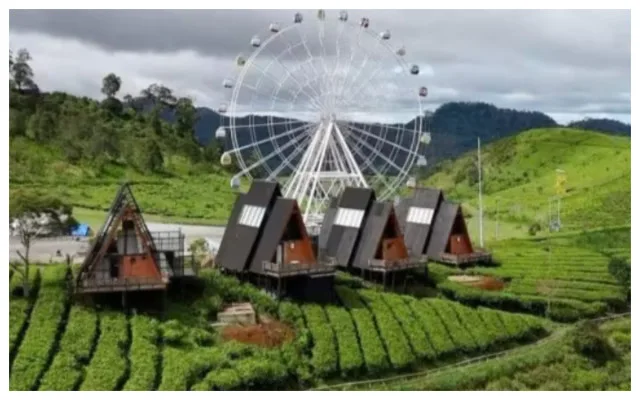 Nimo Highland, Bandung, wahana seru, pemandangan alam, Nimo Eye, Nimo Swing, Nimo Flying Fox, Sky Bike, Glass Sky Bridge, Jimny Explore, tiket masuk, liburan seru, wisata Bandung, Gunung Nini, kincir angin, off-road Jimny, liburan keluarga, destinasi wisata, spot foto kece.