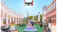 Little Venice Bogor, wisata air, perahu gondola, miniatur Venesia, spot foto Instagramable, paket tiket happy, paket tiket fun, wisata Bogor, kolam renang, area bermain anak, wisata keluarga, tiket masuk Little Venice, wisata keluarga Bogor, wisata dekat Jakarta.