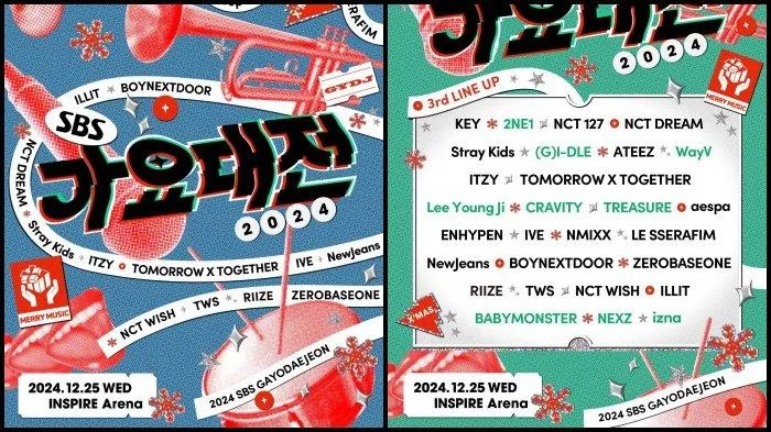 SBS Gayo Daejun, Nonton SBS 2024, Streaming SBS KPOP, Link Hypera Live, Red Carpet SBS, Idol Kpop Top, Winter Edition SBS, Lineup Kpop 2024, G-Dragon BIGBANG, 2NE1 Comeback, Cara Nonton SBS, YouTube SBS KPOP, Platform Hypera Live, nonton sbs gayo daejeon 2024, Link Nonton, Link Streaming