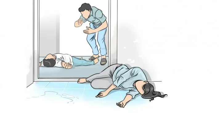 Polres Jakarta Selatan, rekonstruksi kasus, pembunuhan remaja, MAS 14 tahun, Perumahan Bona Indah, pembunuhan ayah, nenek kandung, saksi kunci, pemeran pengganti, bisikan misterius