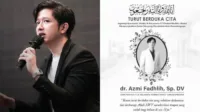 dokter Azmi, Azmi Fadhlih, penyebab meninggal, pecah pembuluh darah, dokter kulit terkenal, dokter gaul, RSU Pindad, dokter Bandung, meninggal mendadak, sakit kepala parah, dokter inspiratif, Arief Muhammad, pemakaman Azmi, dokter populer, Taman Makam Pahlawan, tips kesehatan, kehidupan dokter, Instagram dokter Azmi, Profil dokter Azmi