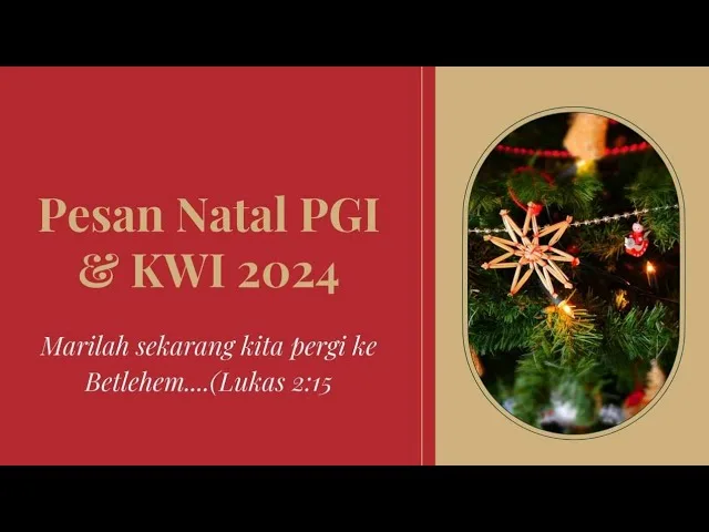 Pesan Natal, Kabar Sukacita, Perayaan Natal, Kasih Yesus, Berjalan Bersama, Pengharapan Natal, Misi Yesus, Kehidupan Damai, Gembala Natal, Kasih Allah, pesan natal kwi pgi 2024