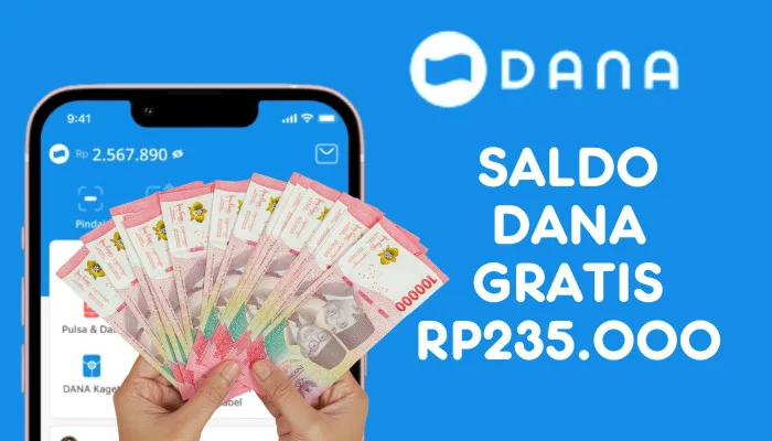 saldo DANA gratis, link DANA kaget, cara klaim DANA, aplikasi DANA, saldo DANA, klaim saldo DANA, download DANA, DANA kaget, link aktif, klaim cepat, saldo gratis, media sosial, PlayStore DANA, AppStore DANA, verifikasi akun DANA, klaim link, saldo Rp 235.000