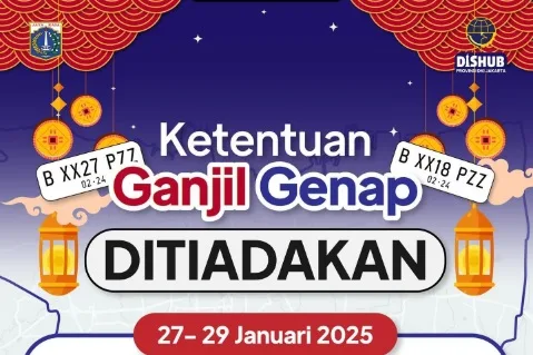 aturan ganjil genap jakarta, libur imlek 2025, aturan ganjil genap, ganjil genap libur, ganjil genap jakarta, ganjil genap ditiadakan, peraturan lalu lintas, kebijakan ganjil genap, surat keputusan menteri, isra mikraj 2025, cuti bersama jakarta, ganjil genap januari 2025