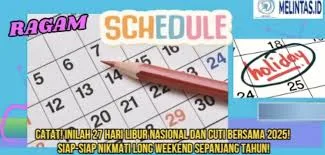 Kalender 2025, Libur Januari 2025, Tanggal Merah 2025, Cuti Bersama 2025, Libur Panjang 2025, Kalender lengkap 2025, Kalender Januari, Libur Nasional