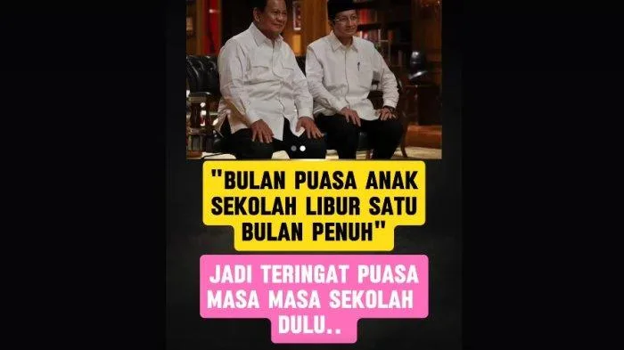 libur Ramadan, keputusan libur, Mendikdasmen Ramadan, libur sekolah, jadwal Ramadan sekolah, surat edaran libur, sekolah dan madrasah, libur penuh Ramadan, kebijakan Ramadan, Kemendikdasmen Kemenag