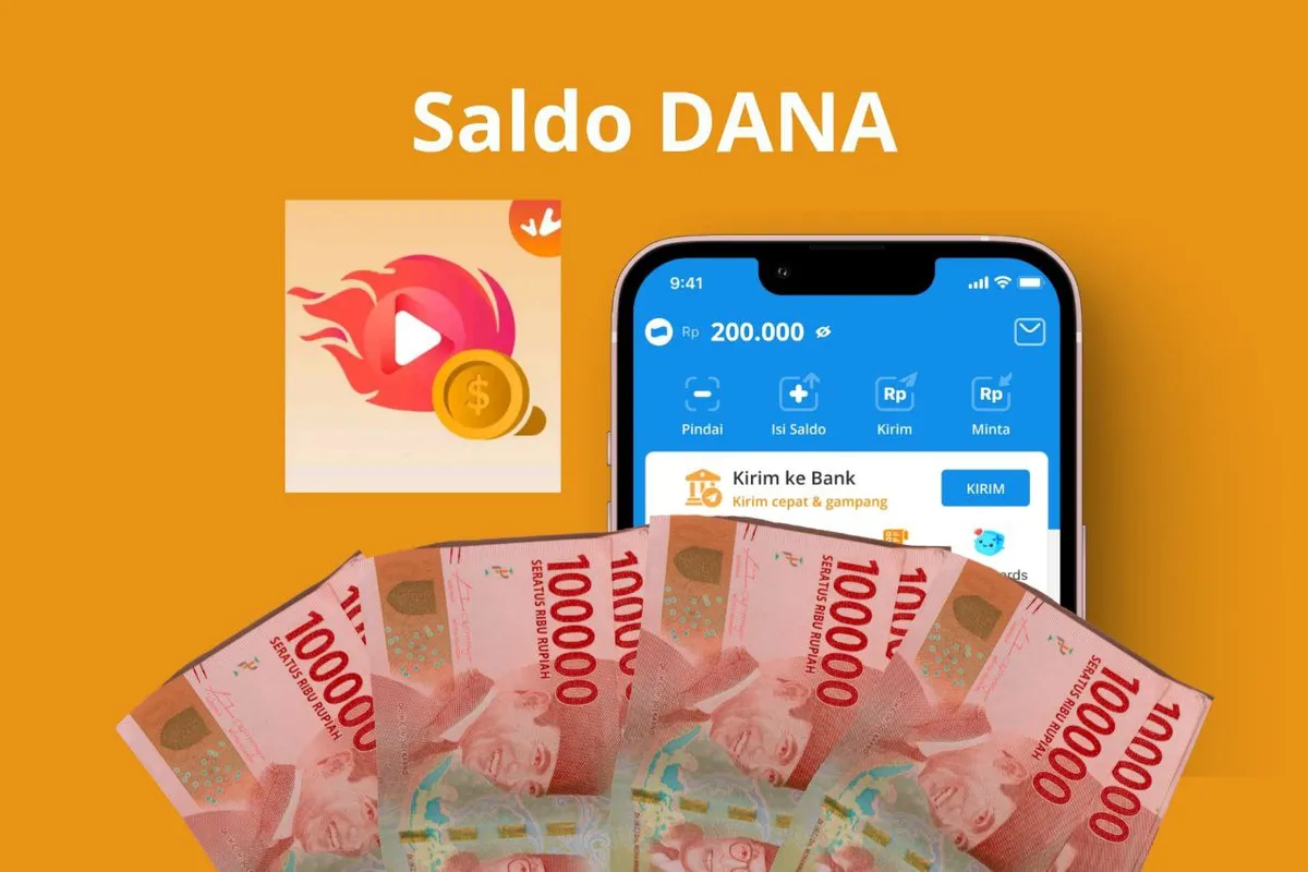 nonton video, aplikasi penghasil uang, saldo DANA, OVO PayPal, Make Real Money, nonton video pendek, penghasilan tambahan, saldo digital, aplikasi reward, konversi koin uang