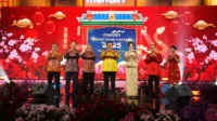 Imlek 2576, Bank Mandiri, promo Imlek, digital banking, Livin' by Mandiri, Yu Sheng, Prosperity Toss, Face Changing, Barongsai, HNWI, Shinchan Oriental Series