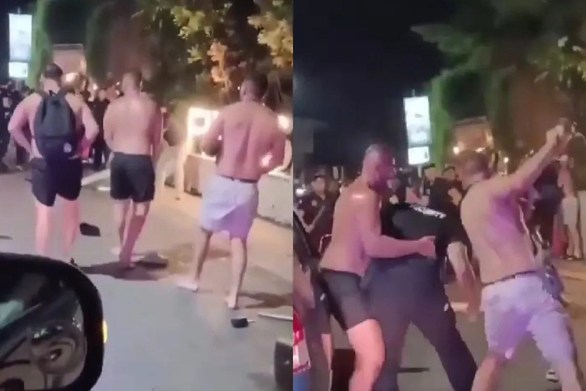 bule ngamuk, Finns Beach Club, sekuriti diserang, Bali viral, penganiayaan WNA, sekuriti luka, polisi selidiki, bule brutal, kasus Bali, perkelahian sekuriti.