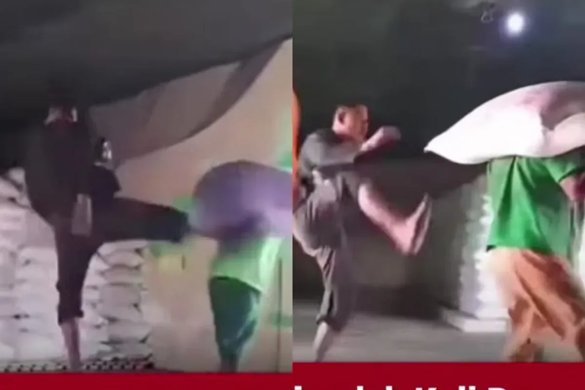 viral mandor, kuli panggul, ditendang bercanda, Jambi, aksi viral, kecaman netizen, polisi turun tangan, klarifikasi mandor, permintaan maaf, tidak diproses.