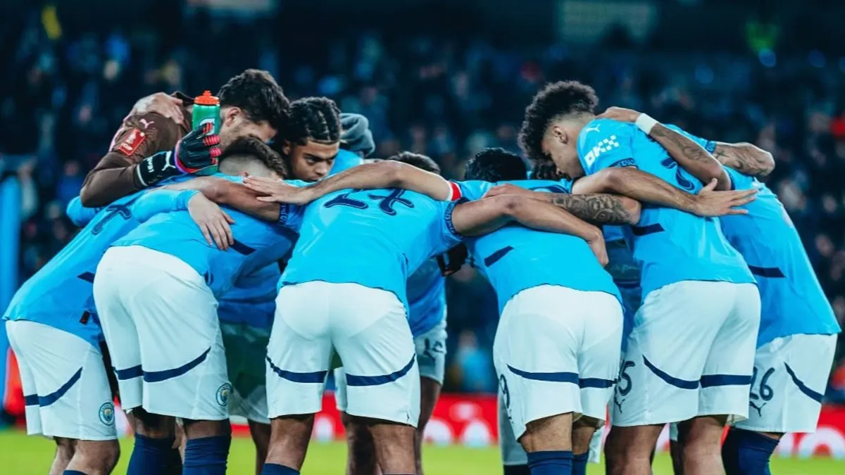 Manchester City, Real Madrid, Liga Champions, play-off Liga Champions, Etihad Stadium, duel panas, Haaland, Bellingham, Pep Guardiola, Carlo Ancelotti.