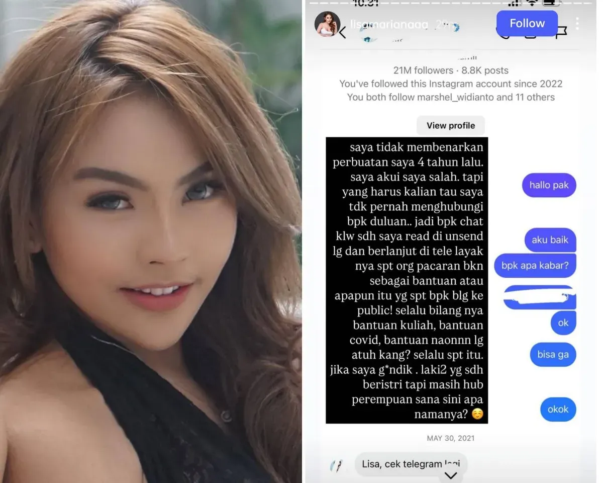 Lisa Mariana, Ridwan Kamil, skandal perselingkuhan, klarifikasi, tim hukum, isu viral, drama politik, tuduhan palsu, media sosial, chat di-unsend