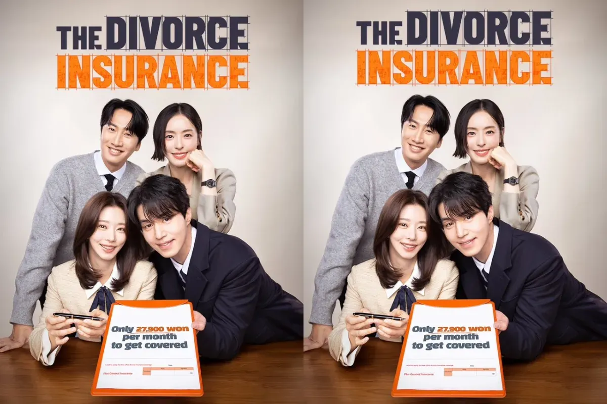 drama Korea baru, Lee Dong Wook, asuransi perceraian, drama unik TVN, The Divorce Insurance, Lee Kwang Soo, teaser drama Korea, drama rom-com, jadwal tayang TVN, drama komedi romantis.