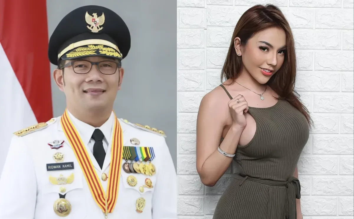 Lisa Mariana, Ridwan Kamil, konferensi pers, hotel yang sama, hubungan gelap, biaya anak, hamil, janji Ridwan Kamil