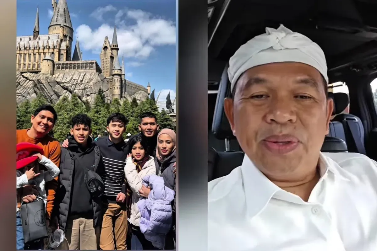 Lucky Hakim, liburan ke Jepang, sindiran Dedi Mulyadi, bupati Indramayu, pejabat mudik, arus balik Lebaran, pejabat tanpa izin, sanksi pejabat, Lebaran 2025, Gubernur Jawa Barat