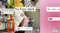 No Face April, tren Instagram, foto tanpa wajah, estetika foto, tren viral, kreativitas media sosial, foto bulan April, tradisi Instagram.