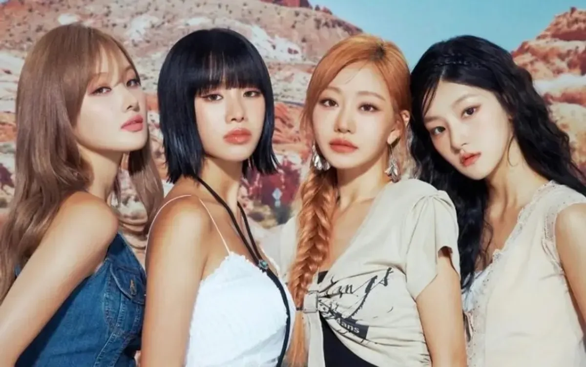 Kiss of Life, kontroversi rasisme, perampasan budaya, tren hip-hop, agensi minta maaf, stereotip rasial, fans protes, live streaming, permintaan maaf, viral di medsos