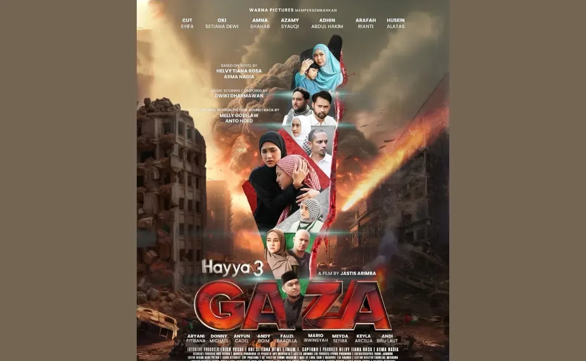 Gaza Hayya, film keluarga, drama menyentuh, Palestina Indonesia, sinopsis film, tayang Juni, film inspiratif, anak yatim Gaza, Hayya kecil, Cut Syifa, bioskop Indonesia