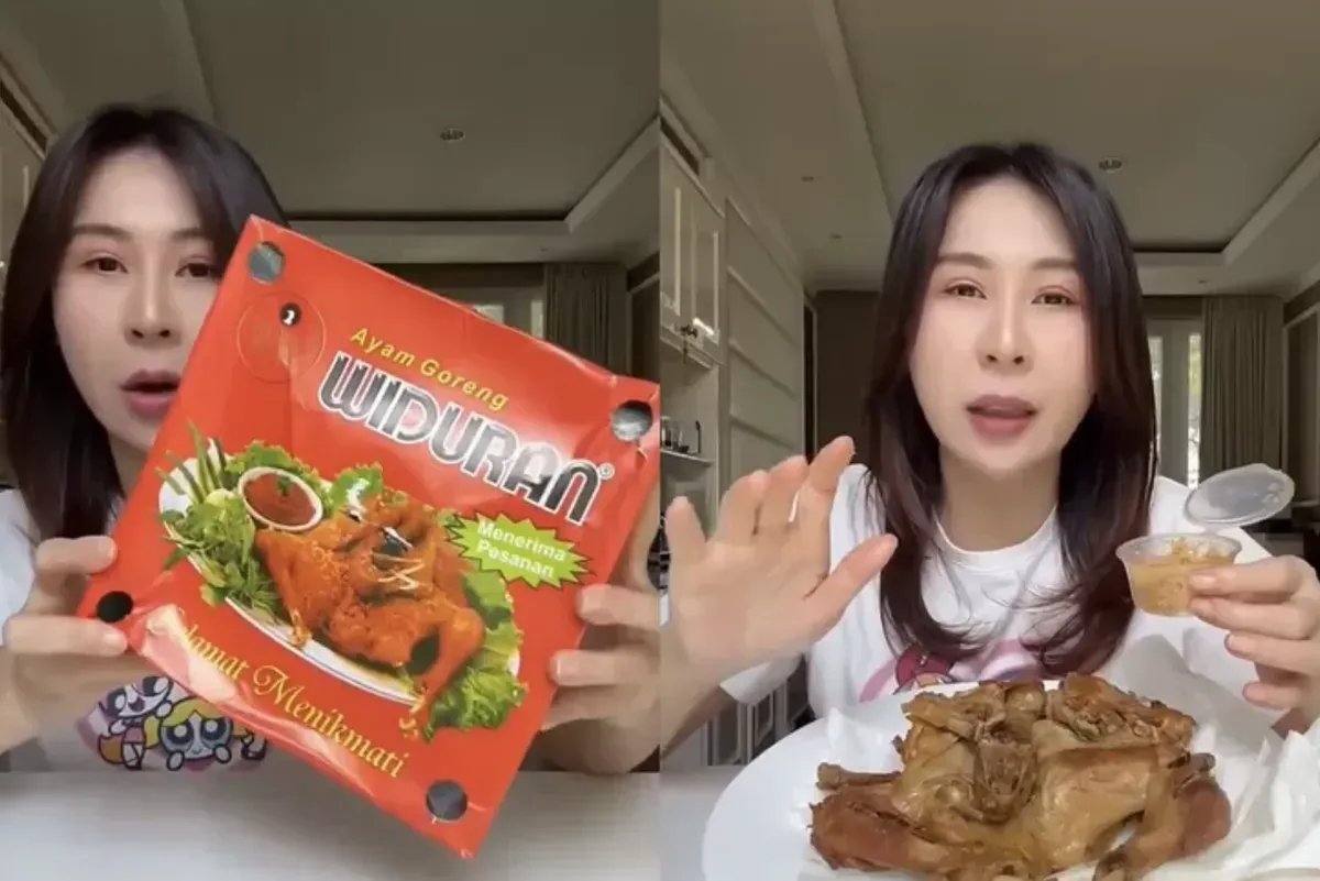 Sibungbung TikTok, food vlogger viral, ayam goreng Widuran, status non halal, video dihapus, netizen kecewa, konten sensitif, review makanan, kasus halal haram, food content creator.