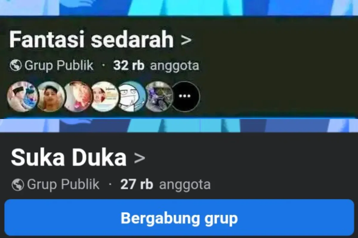 grup fantasi sedarah, facebook grup menyimpang, netizen geram grup, grup inses viral, konten tidak senonoh, grup menyimpang dihapus, medsos kontroversial