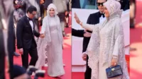Syahrini Cannes, klaim UNESCO, penghargaan palsu, acara pribadi, klarifikasi resmi, Listen to Her Parole, United Society Council, netizen bingung, selebriti viral, isu misleading
