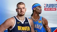 Oklahoma City Thunder, Denver Nuggets, Game 5, NBA Playoffs, Semifinal Barat, Vidio, Nikola Jokic, DaRon Holmes, Hunter Tyson, Live Streaming