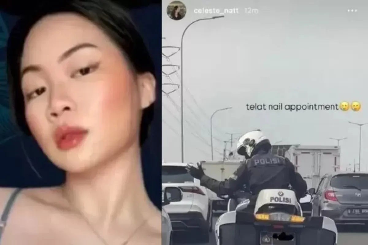 Celeste Anastasia viral, patwal nail art, pakai pengawalan pribadi, penyalahgunaan fasilitas negara, netizen geram Celeste, Celeste dan Hotman, IG Celeste Anastasia, Celeste di kelab, sosok misterius Celeste, kasus etika publik.