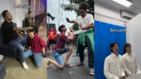 Yono Bakrie, Vini Caroline, kabar pernikahan, foto prewedding, komika nikah, pasangan misterius