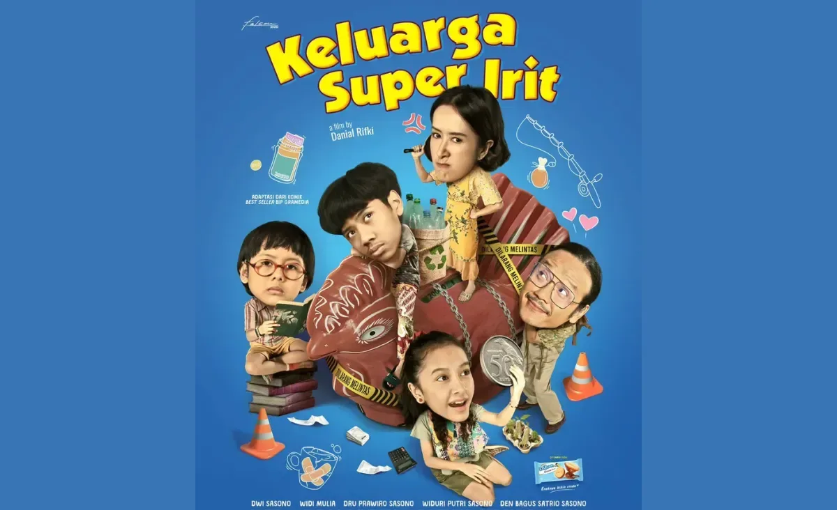 film super irit, gaya hidup hemat, keluarga toni sukaharta, dwi sasono widi mulia, komedi keluarga lokal, adaptasi komik korea, falcon pictures 2025, tayang bioskop juni, komedi dan empati, sinopsis film lucu